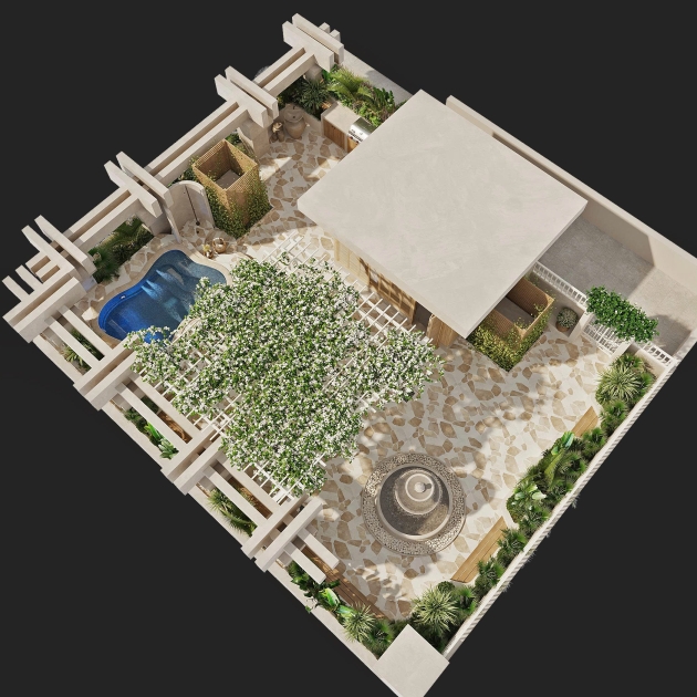 Catavil Penthouse Terrace – Không gian sống xanh chuẩn resort